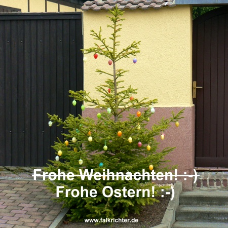 Frohe Ostern Ostergru